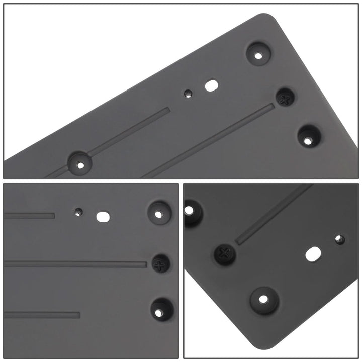 2016-2018 BMW M2 Front License Plate Mounting Bracket - Black