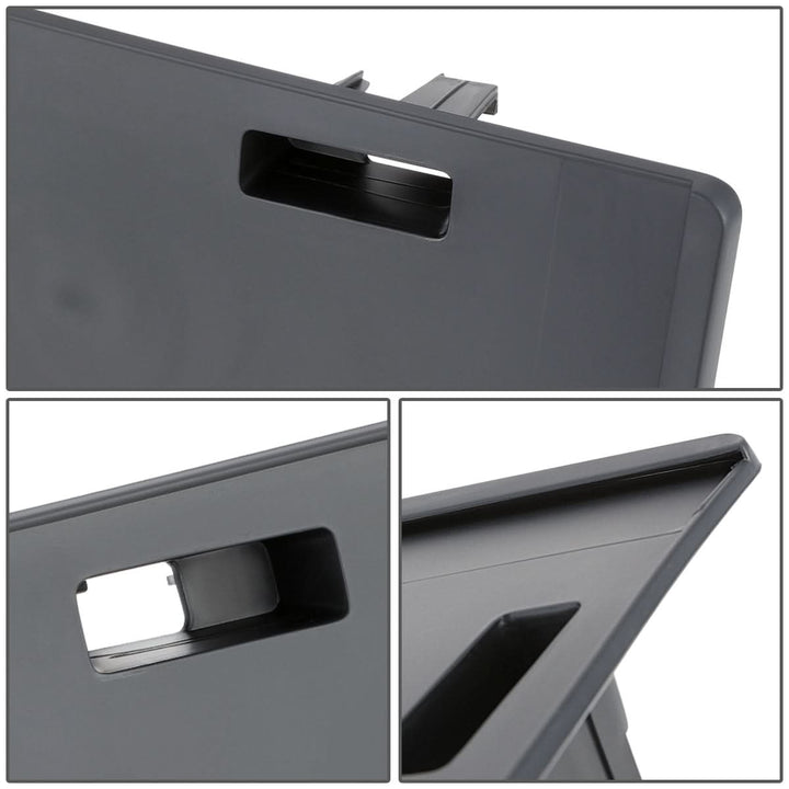 11-14 Dodge Charger Front License Plate Mounting Bracket - Black