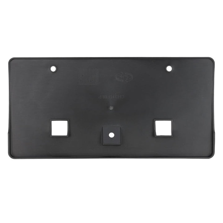 11-14 Chrysler 300 Front License Plate Mounting Bracket - Black