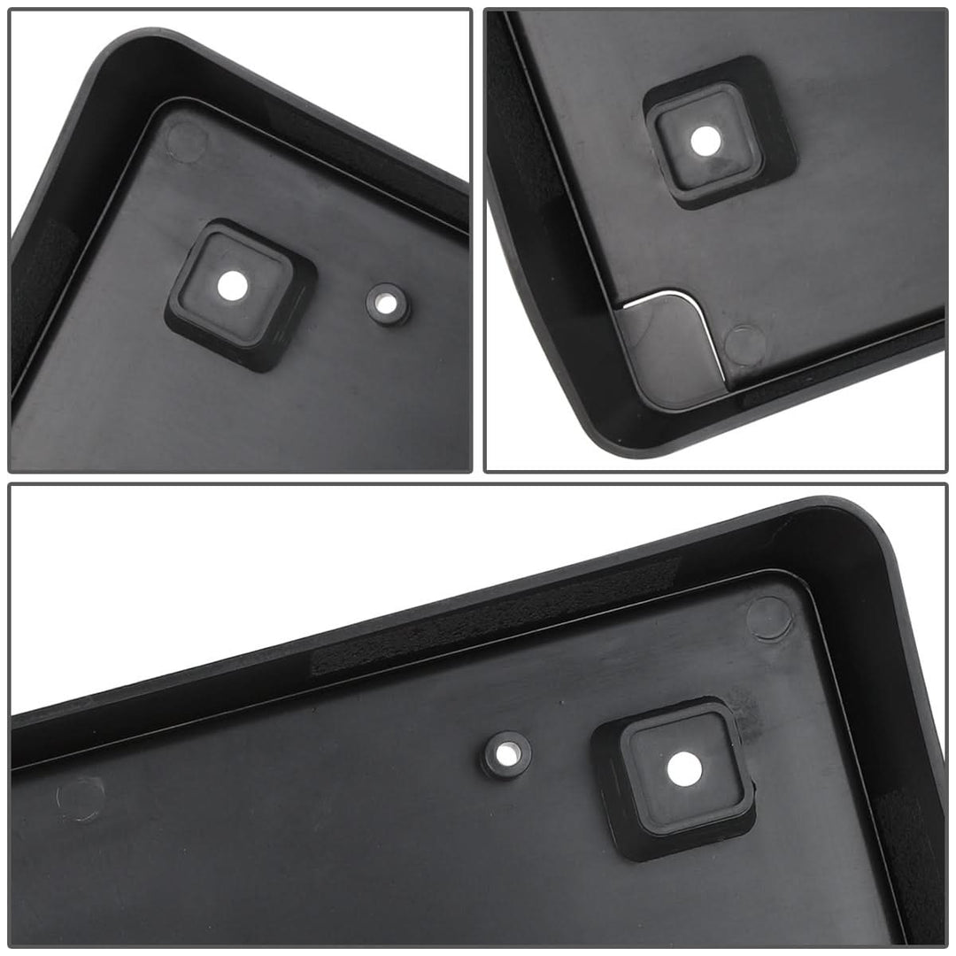 14-20 Dodge Durango Front License Plate Mounting Bracket - Black