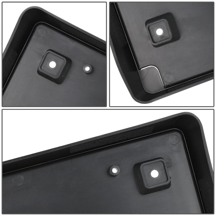 14-20 Dodge Durango Front License Plate Mounting Bracket - Black