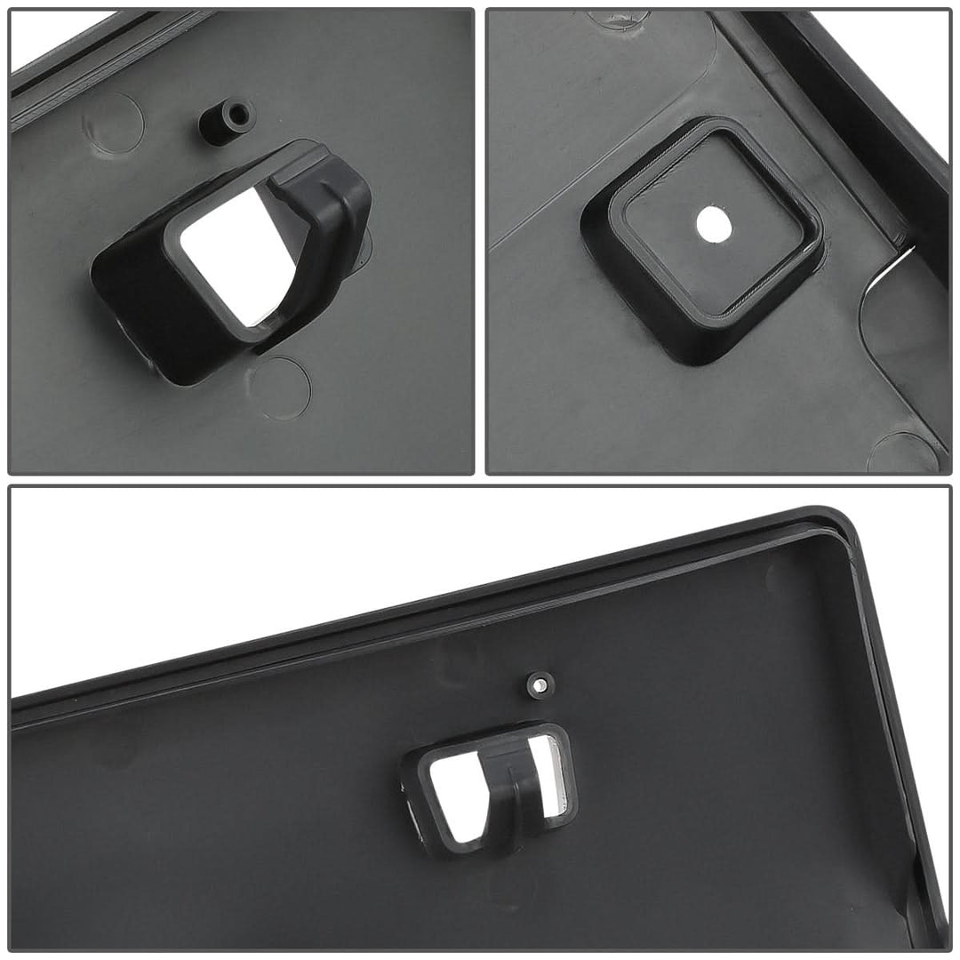 15-21 Chrysler 300 License Plate Mounting Bracket - Front - Black
