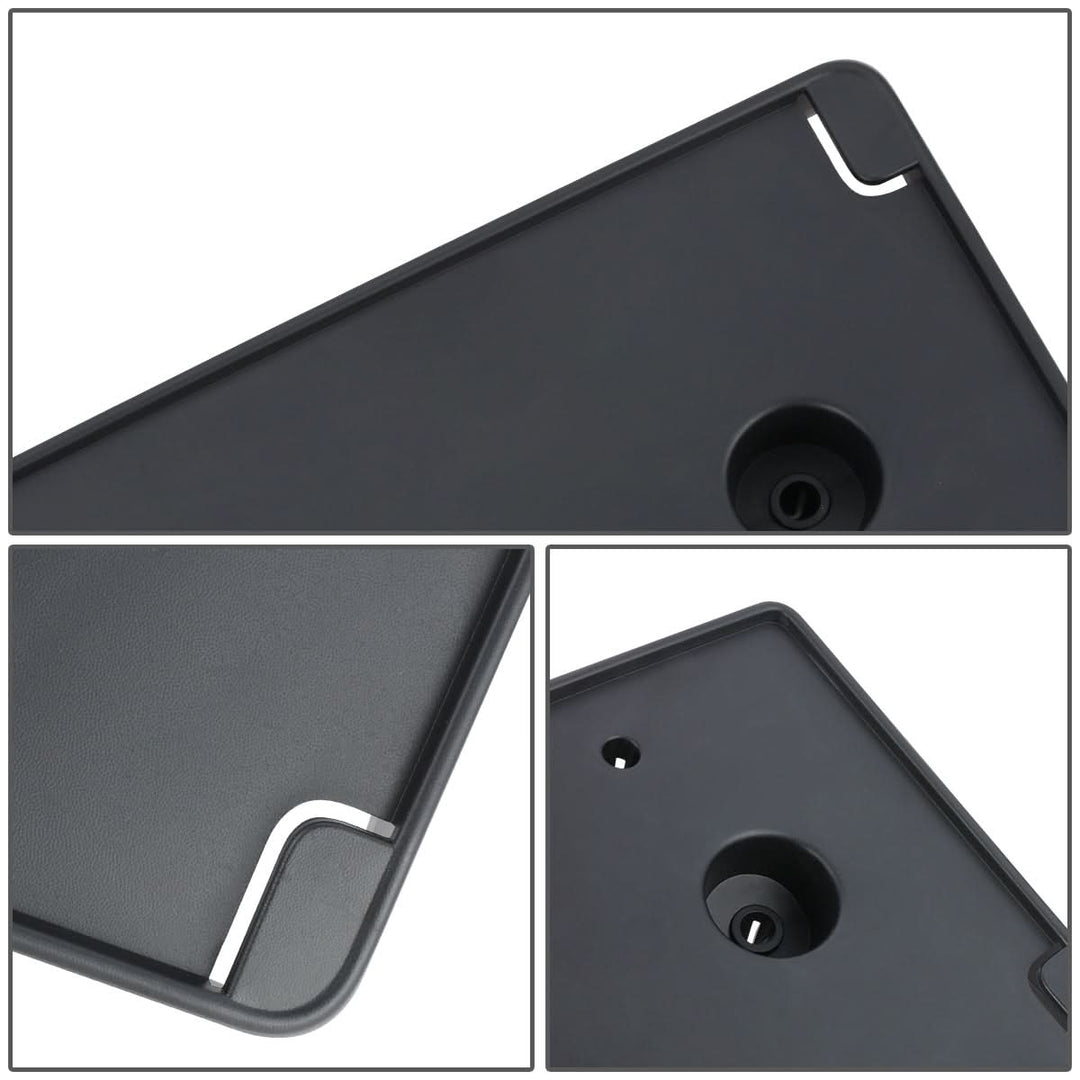 2019-2021 Ram 1500 License Plate Mounting Bracket - Front Black
