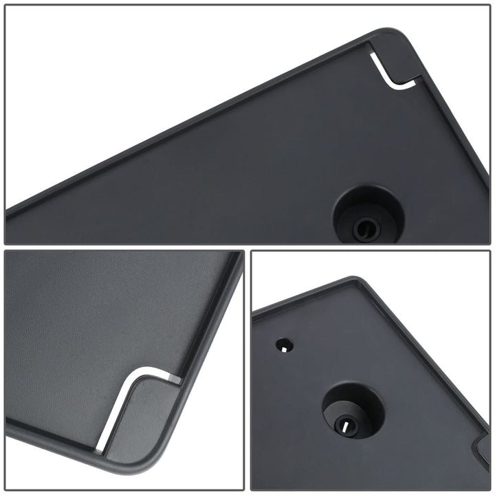 2019-2021 Ram 1500 License Plate Mounting Bracket - Front Black