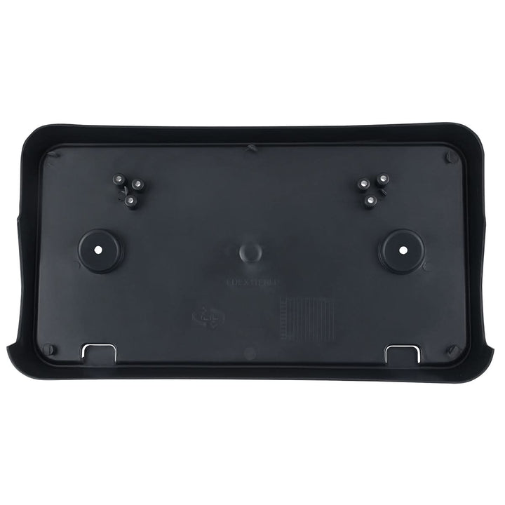 11-15 Ford Explorer Front License Plate Mounting Bracket Black