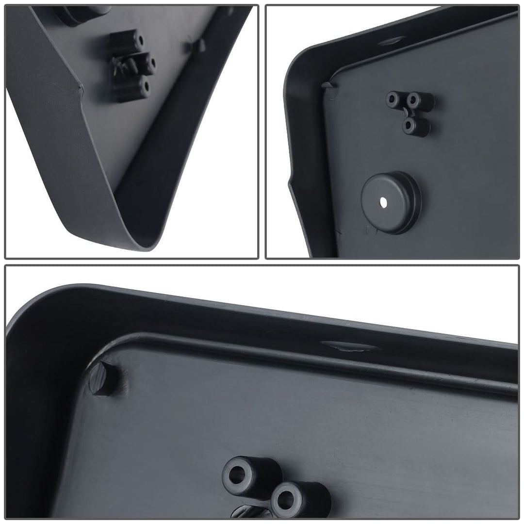 11-15 Ford Explorer Front License Plate Mounting Bracket Black