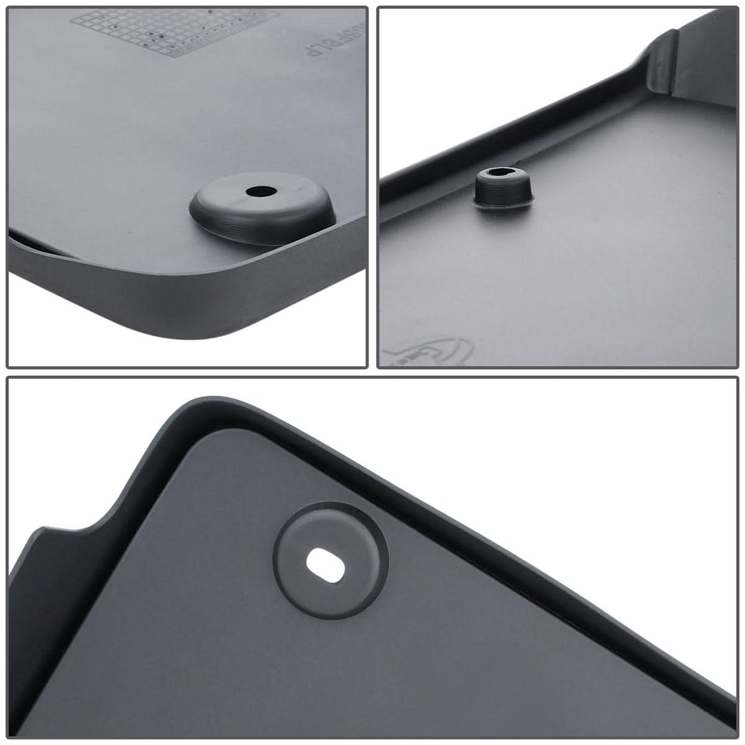 06-16 Chevrolet Impala Front License Plate Mounting Bracket - Black