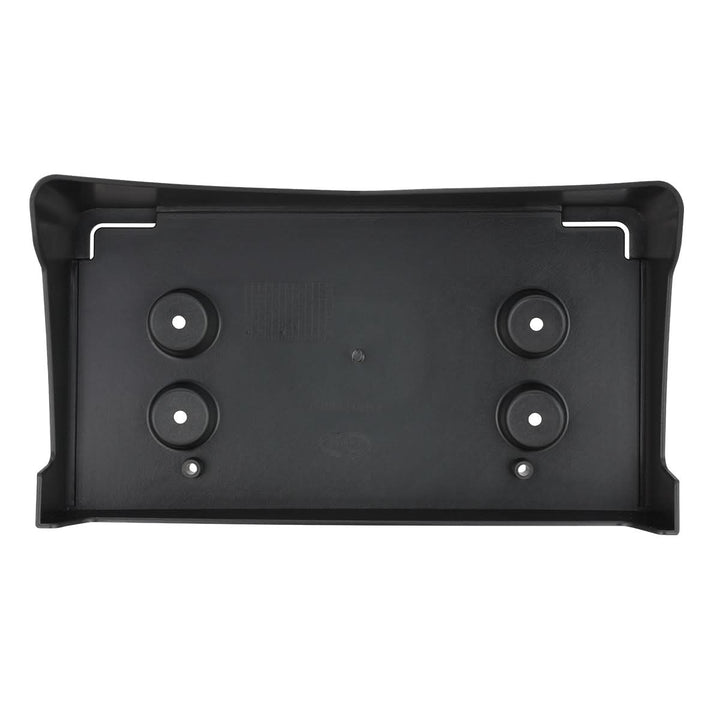 10-16 Cadillac SRX Front License Plate Mounting Bracket - Black