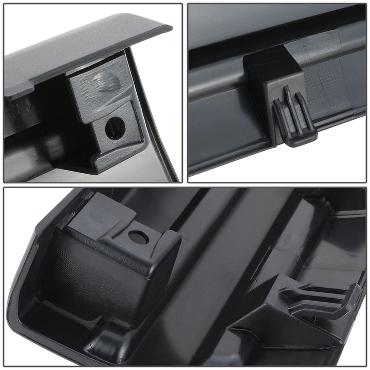 2014-2015 GMC Sierra 1500 Front License Plate Mounting Bracket - Black