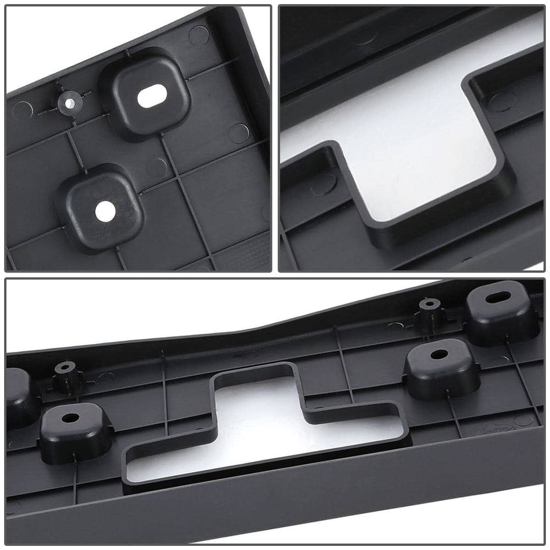 2015-2016 Chevrolet Cruze Front License Plate Mounting Bracket - Black