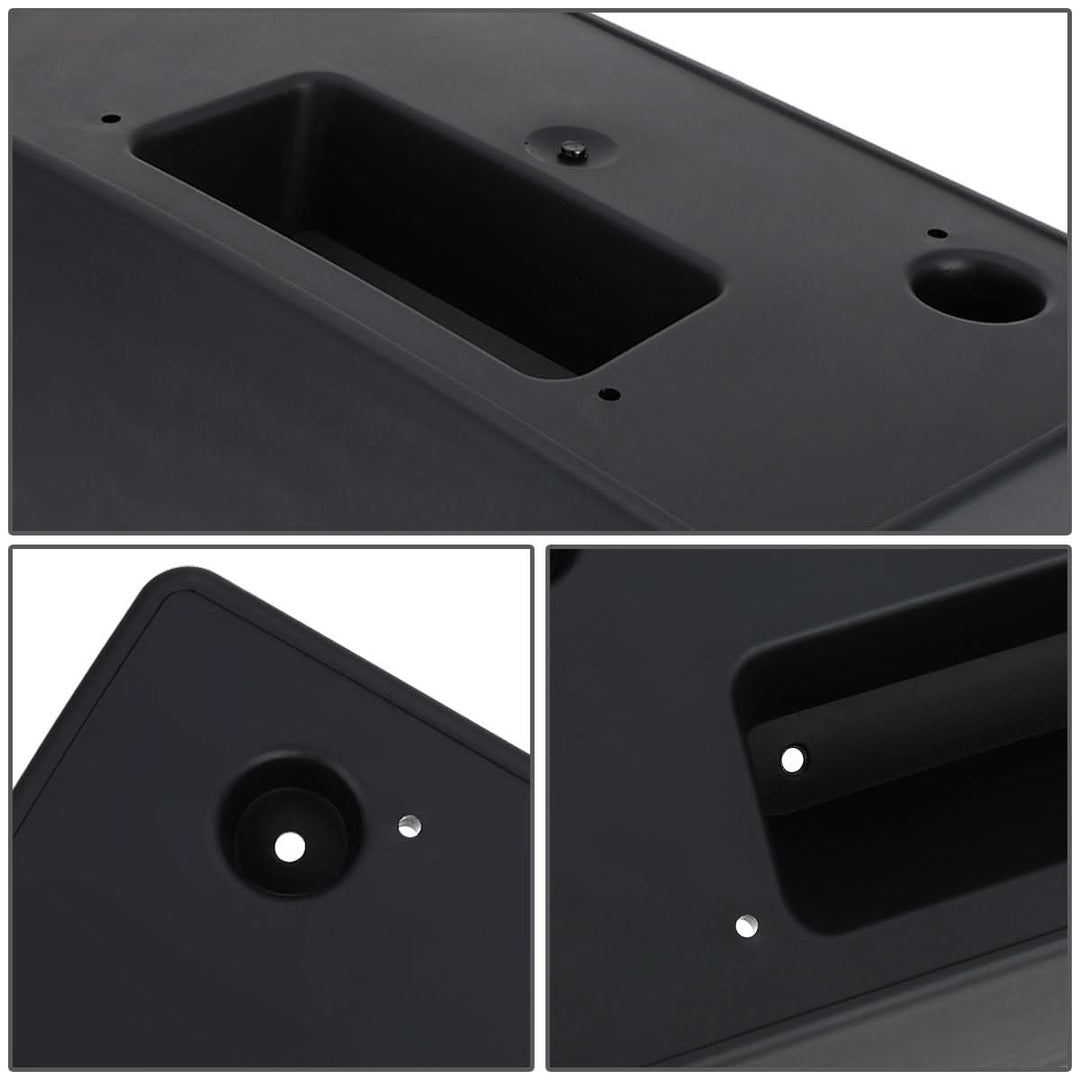 2015-2020 GMC Canyon Front License Plate Mounting Bracket - Black