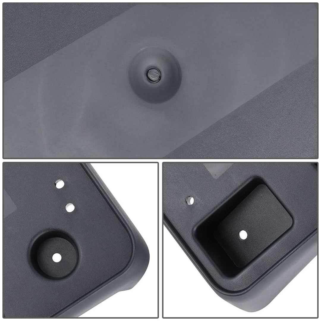 2016-2019 GMC Sierra 1500 Front License Plate Mounting Bracket - Black