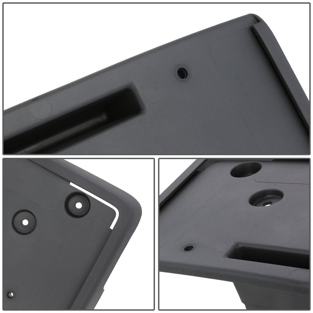 2014-2017 Buick Regal Front License Plate Mounting Bracket - Black