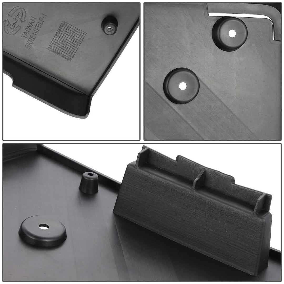 2014-2017 Buick Regal Front License Plate Mounting Bracket - Black