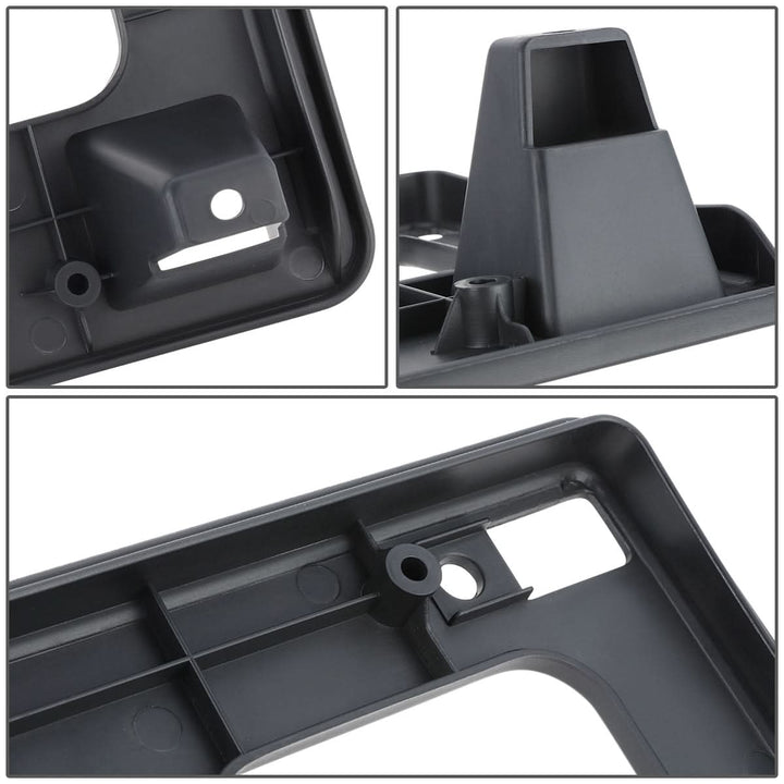 2015-2017 Honda Fit Front License Plate Mounting Bracket - Black