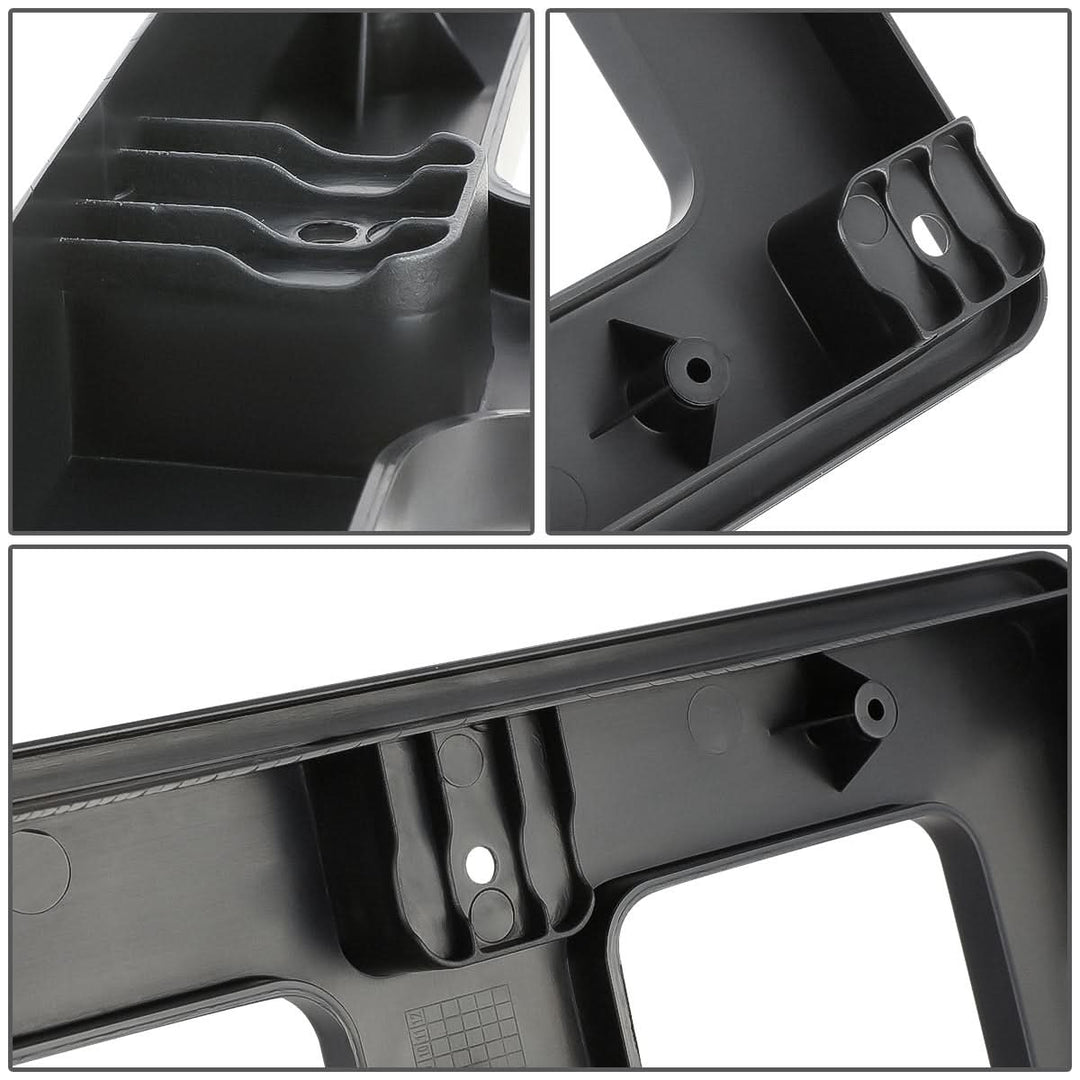 2016-2018 Honda HR-V Front License Plate Mounting Bracket - Black
