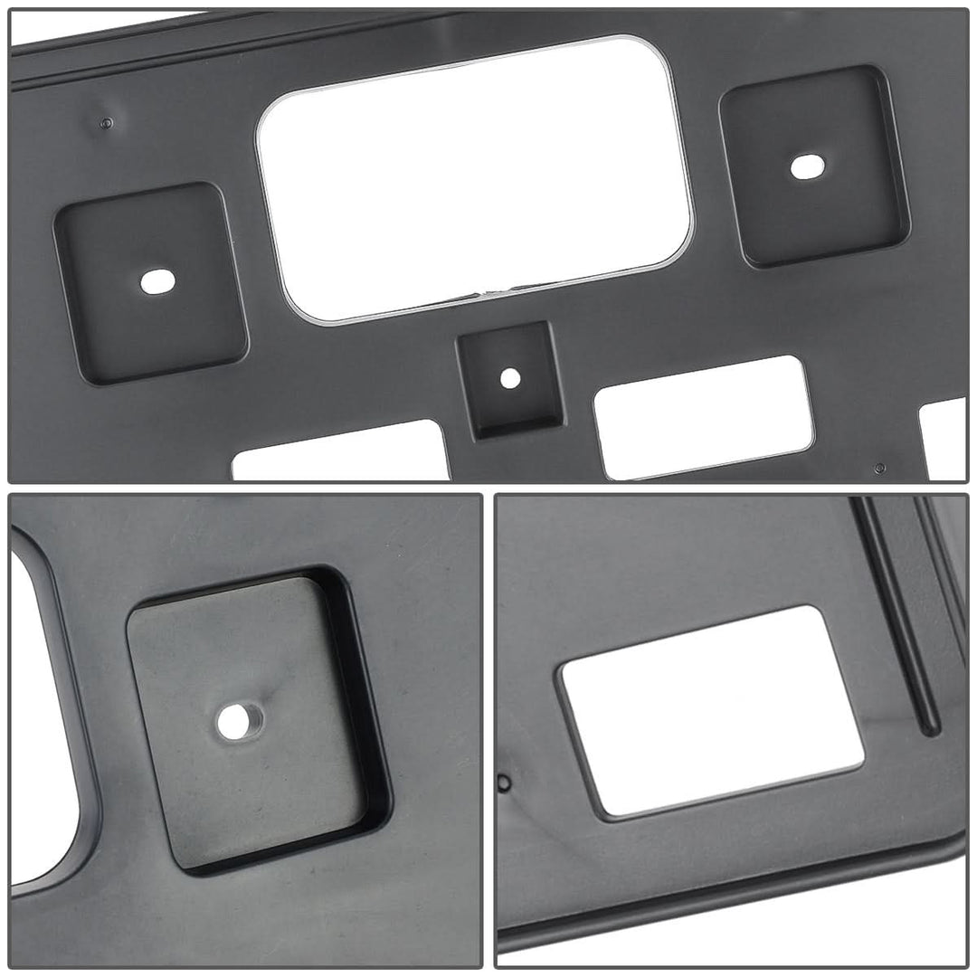 2016-2018 Honda Civic Front License Plate Mounting Bracket - Black