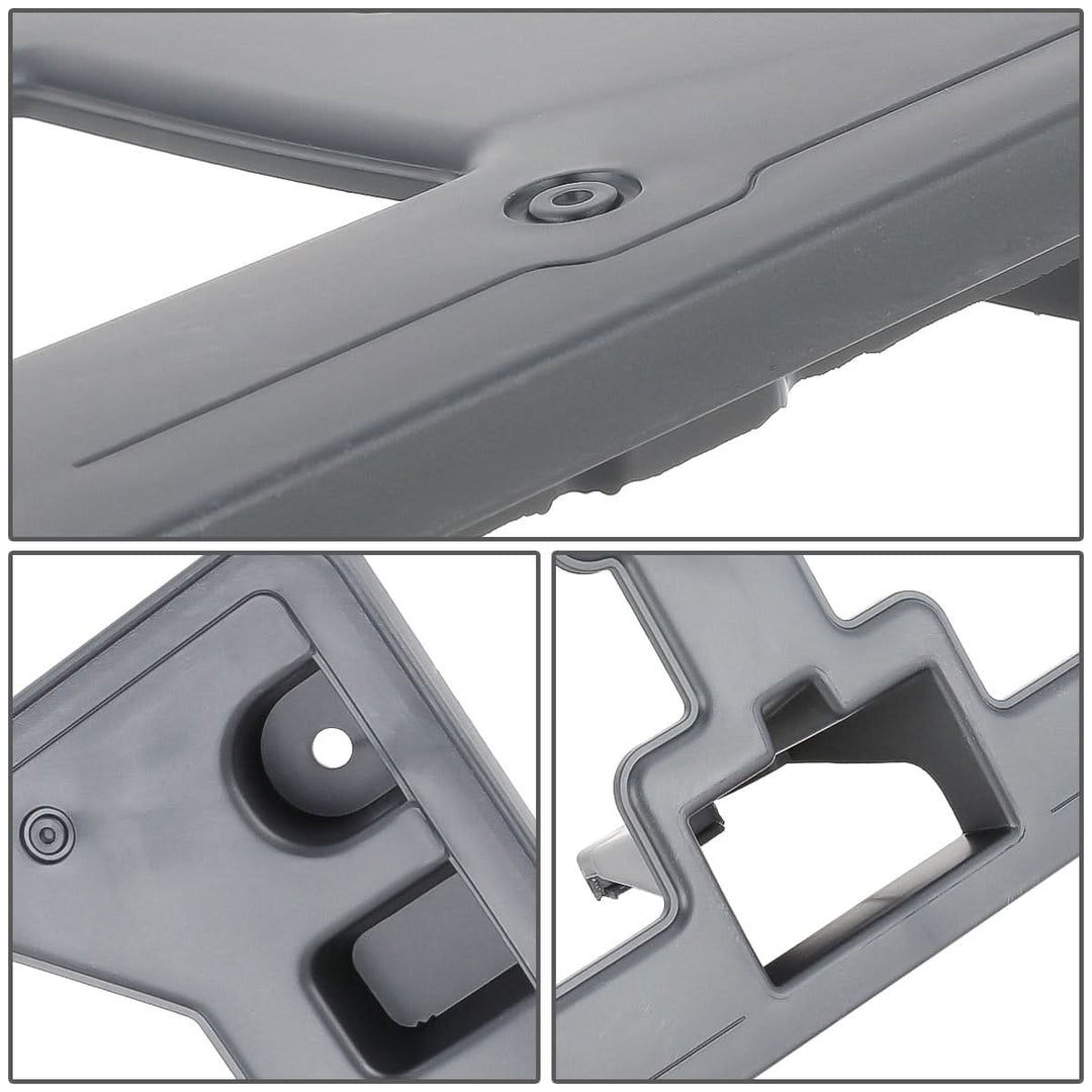 2016-2017 Honda Accord Front License Plate Mounting Bracket - Black