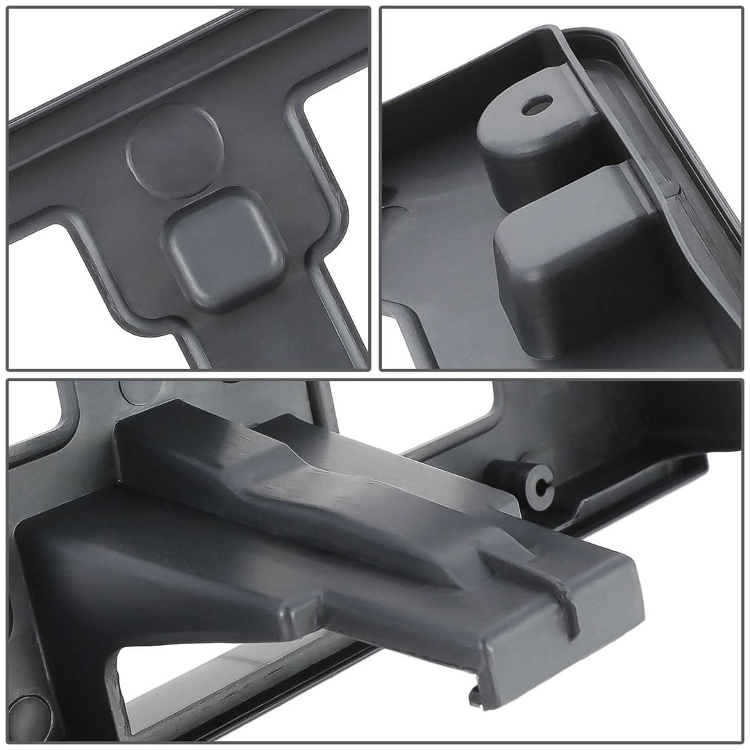 2016-2017 Honda Accord Front License Plate Mounting Bracket - Black
