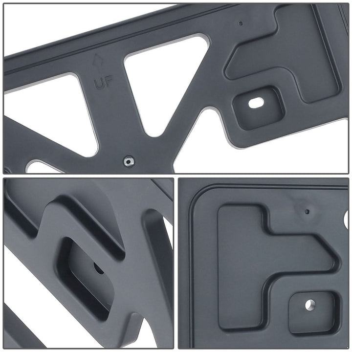 2017-2021 Honda Civic Front License Plate Mounting Bracket Black