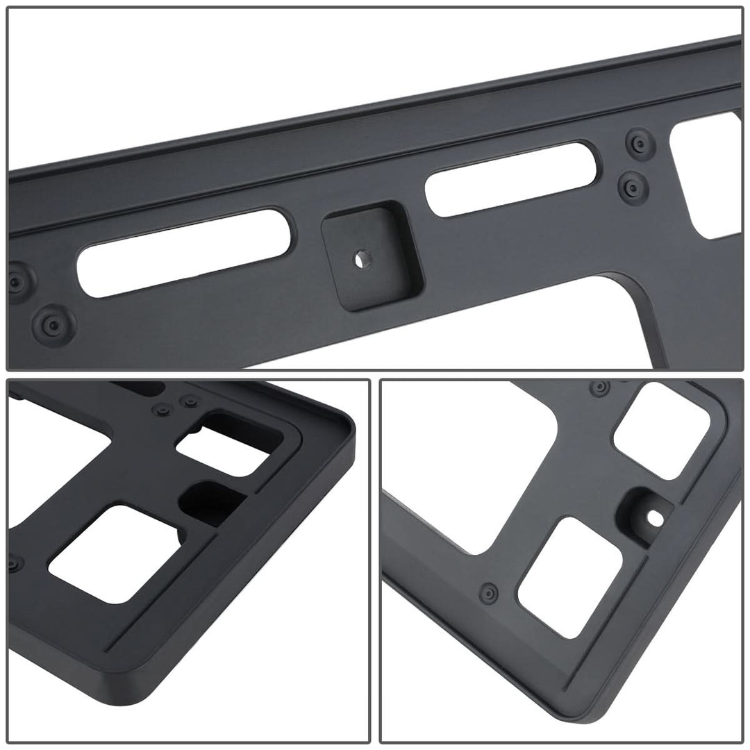 2016-2018 Honda Pilot Front License Plate Mounting Bracket - Black