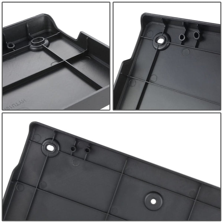2019-2021 Hyundai Tucson Front License Plate Mounting Bracket Black