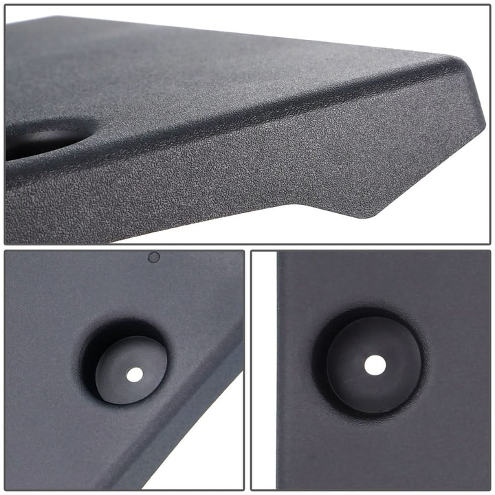 2020-2021 Hyundai Palisade Front License Plate Mounting Bracket - Black