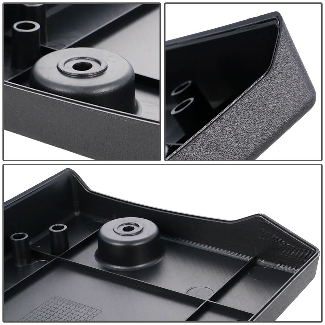 2020-2021 Hyundai Palisade Front License Plate Mounting Bracket - Black