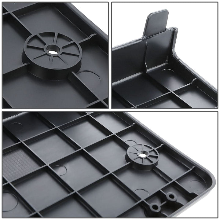 2011-2013 Kia Optima Front License Plate Mounting Bracket - Black