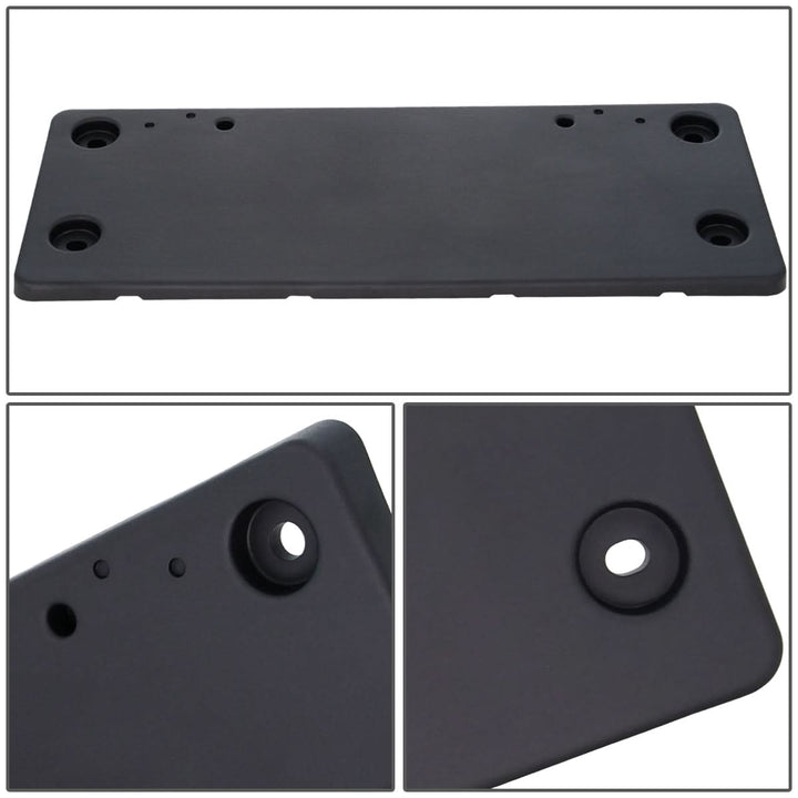 2019-2020 Kia Optima Front License Plate Mounting Bracket - Black