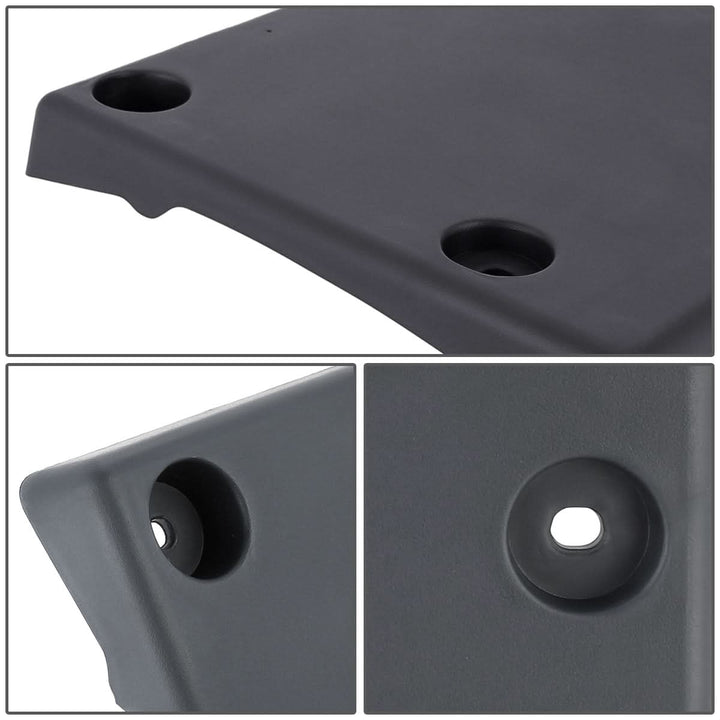 2016-2018 Kia Sorento Front License Plate Mounting Bracket Black