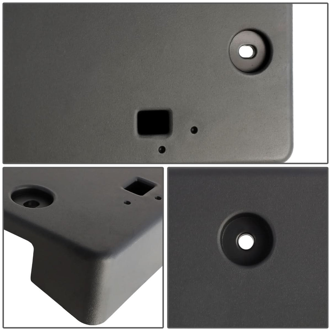 2020-2021 Kia Telluride Front License Plate Mounting Bracket - Black