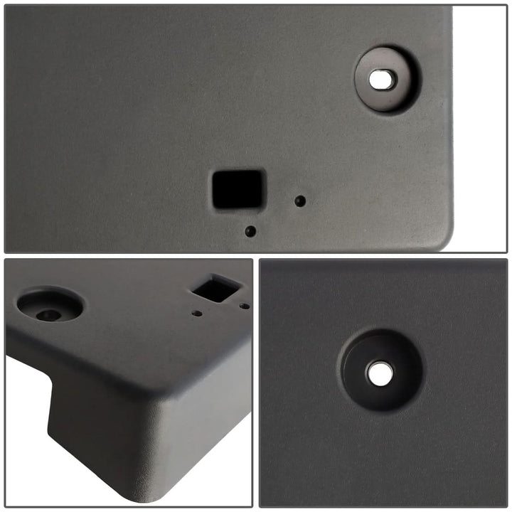 2020-2021 Kia Telluride Front License Plate Mounting Bracket - Black