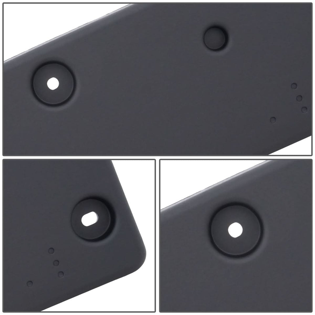 2019-2021 Kia Sedona Front License Plate Mounting Bracket Black