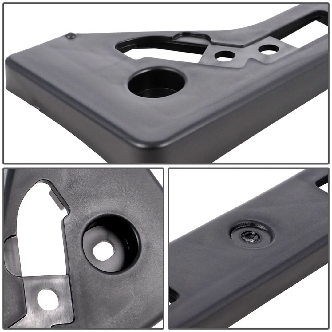 06-10 Lexus IS250/IS350 Front License Plate Mounting Bracket Black