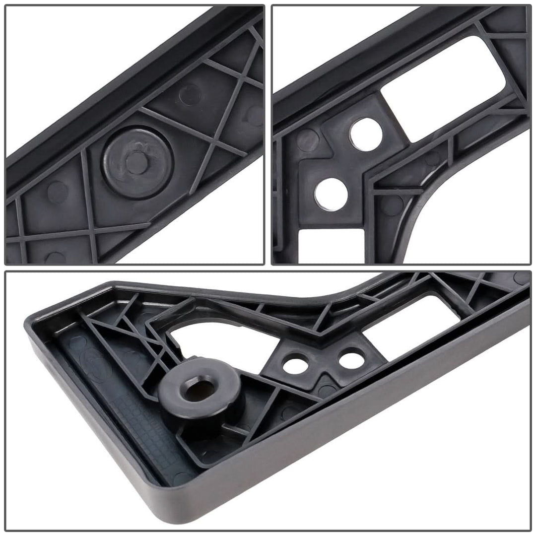 06-10 Lexus IS250/IS350 Front License Plate Mounting Bracket Black