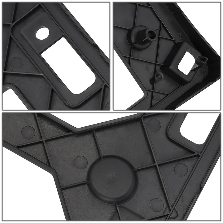2019-2020 Lexus ES350 Front License Plate Mounting Bracket Black