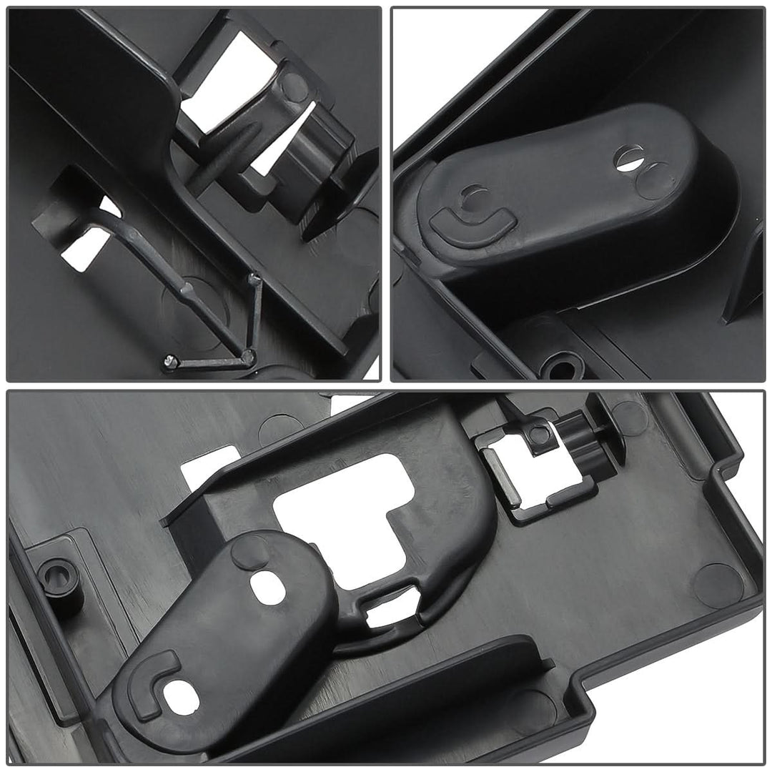 2010 Mazda 3 I Model Front License Plate Mounting Bracket - Black