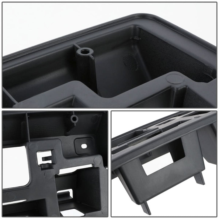 2016-2017 Mazda 6 Front License Plate Mounting Bracket Black