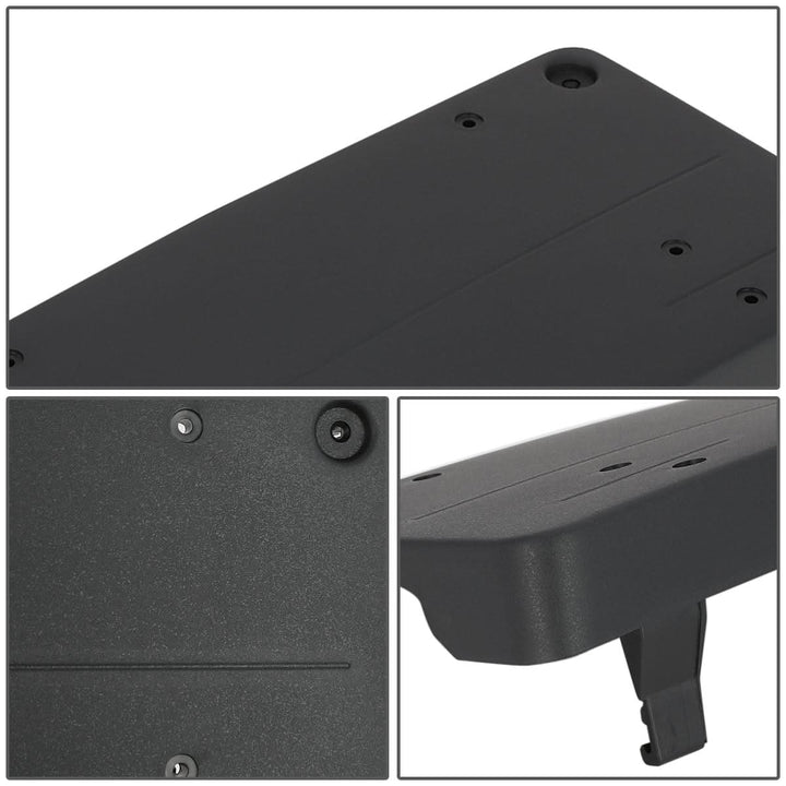 08-11 Mercedes C-Class Front License Plate Mounting Bracket - Black