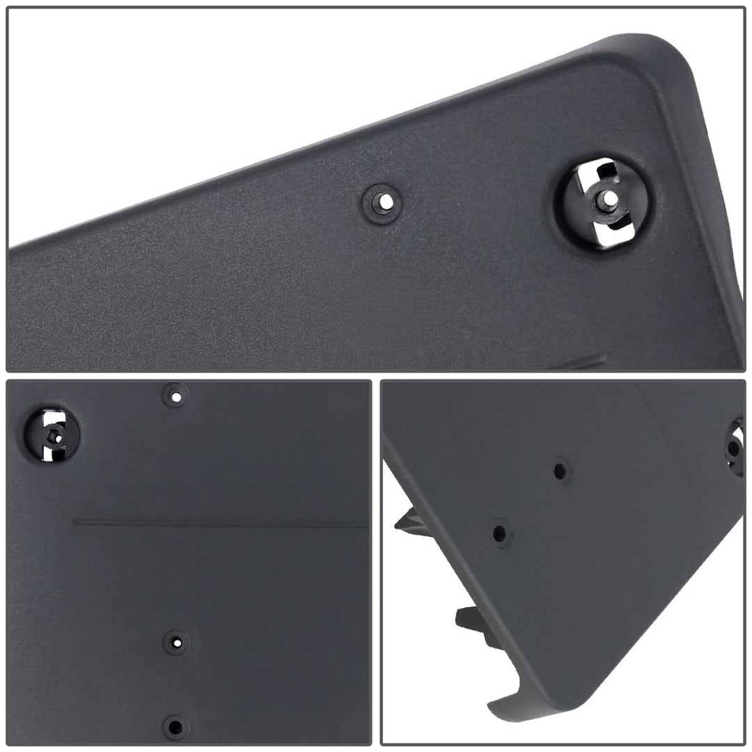 2018-2020 Mercedes GLA250 Front License Plate Mounting Bracket Black