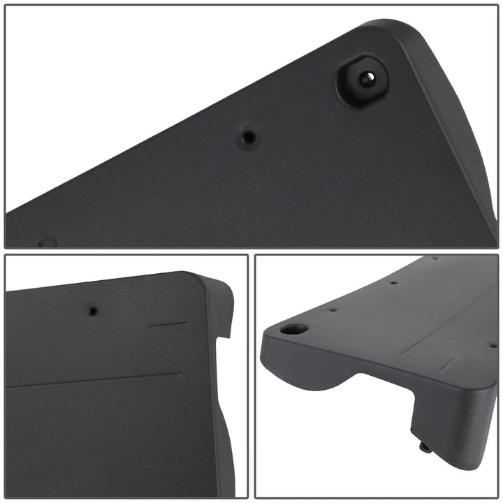 2016-2019 Mercedes GLC300 Front License Plate Mounting Bracket - Black