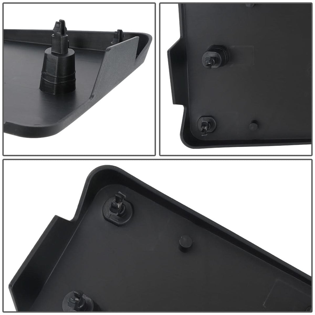 2016-2019 Mercedes GLC300 AMG Style Front License Plate Bracket - Black