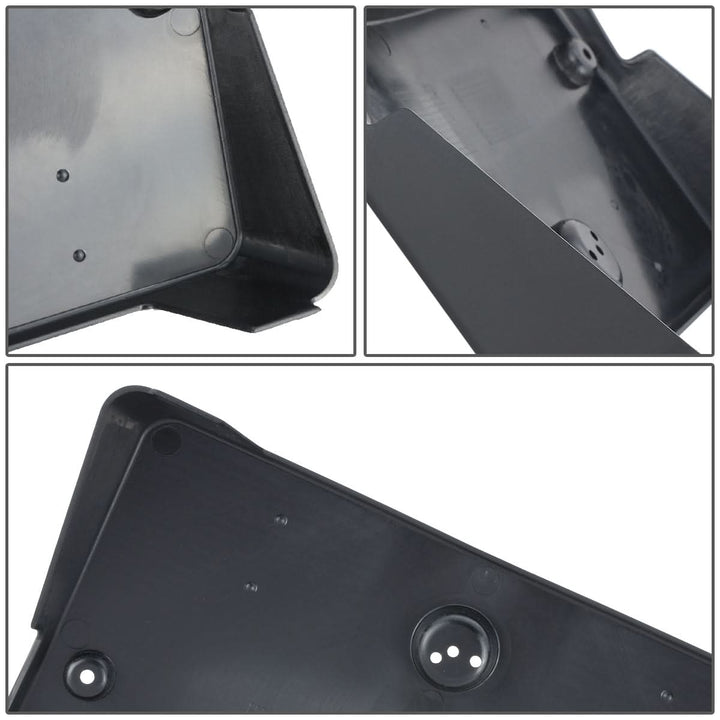 12-14 Mercedes CL63 AMG Front License Plate Mounting Bracket Black