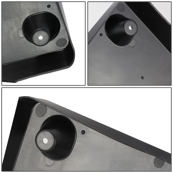 16-18 Mercedes CLS63 AMG S Front License Plate Mounting Bracket - Black