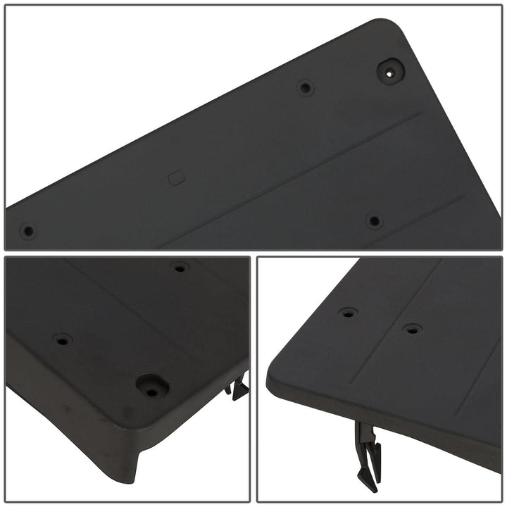 2019-2020 Mercedes C300 Front License Plate Mounting Bracket Black