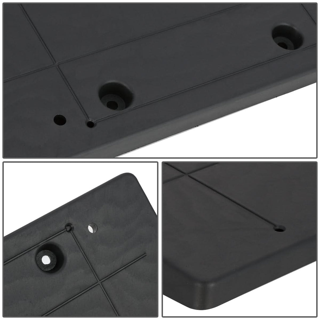 11-15 MINI Cooper License Plate Mounting Bracket Front Black