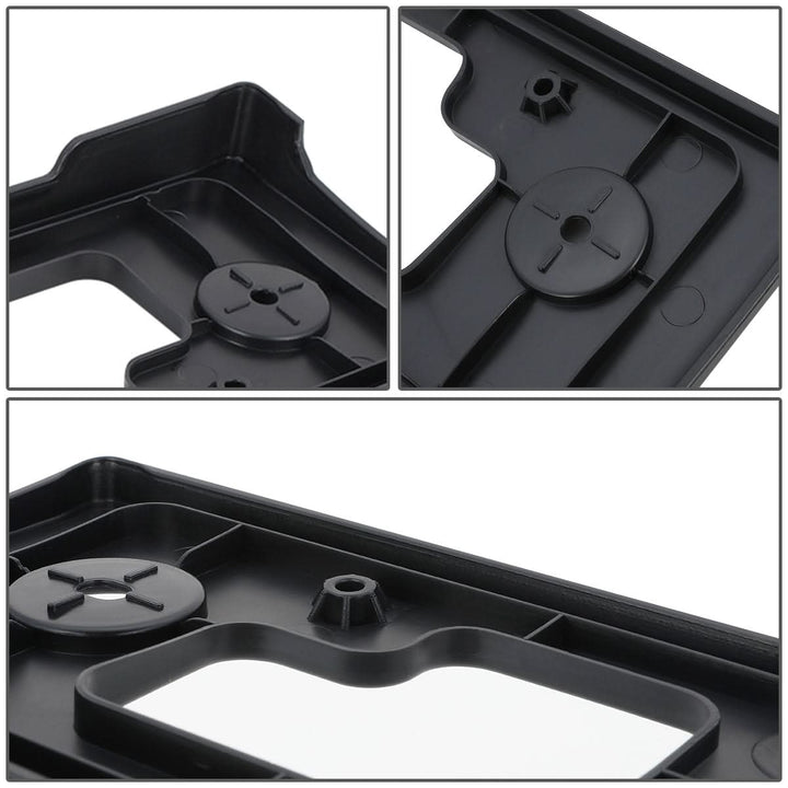 13-16 Nissan Pathfinder Front License Plate Mounting Bracket - Black