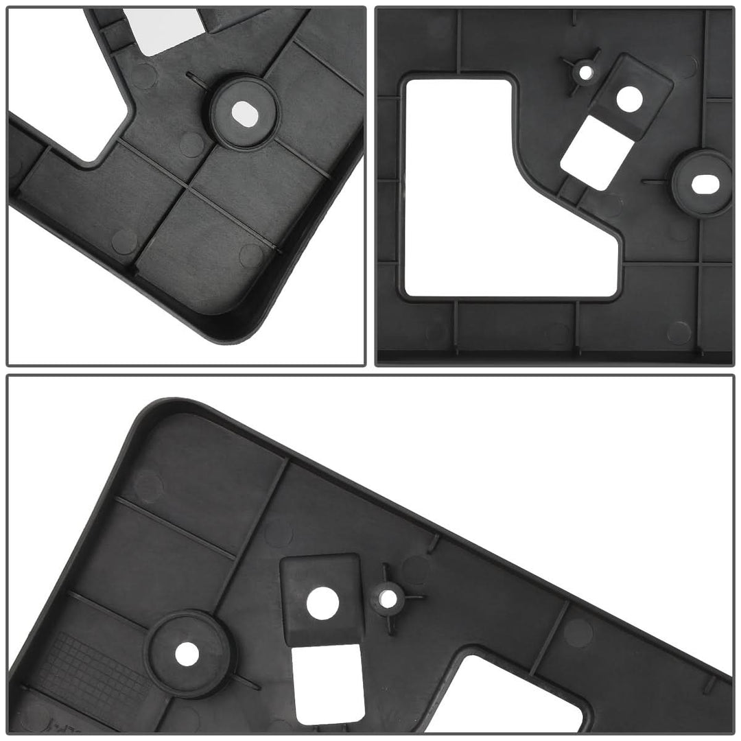 15-18 Nissan Murano Front License Plate Mounting Bracket - Black