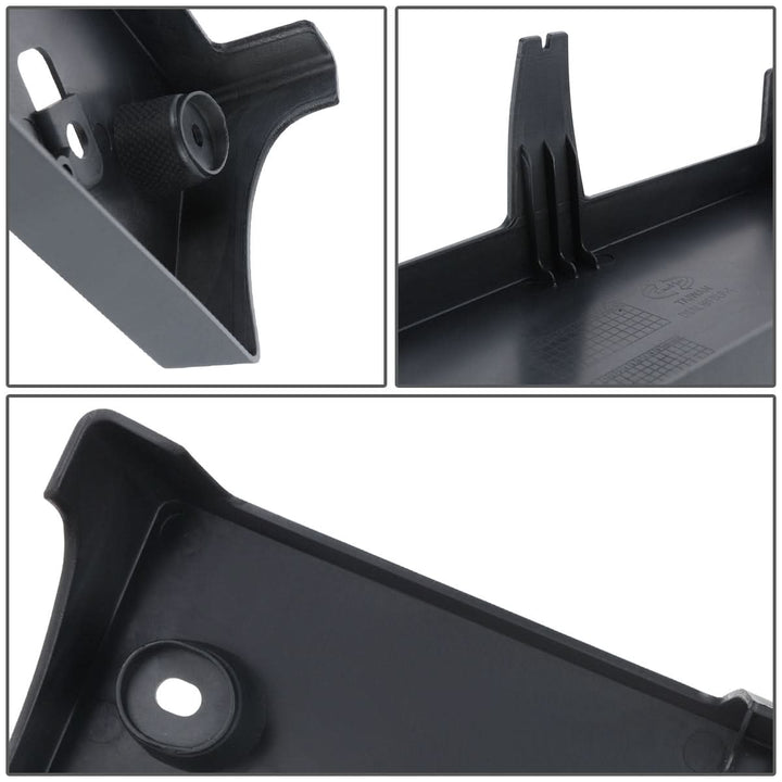 10-13 Nissan Altima Coupe Front License Plate Mounting Bracket - Black